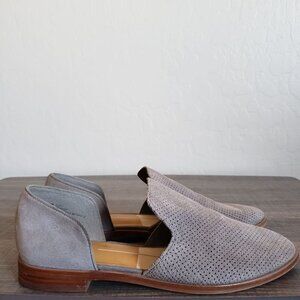 Dolce Vita Gray Perforated Loafers